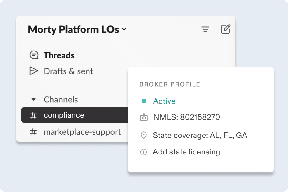 compliance advantage screenshot
