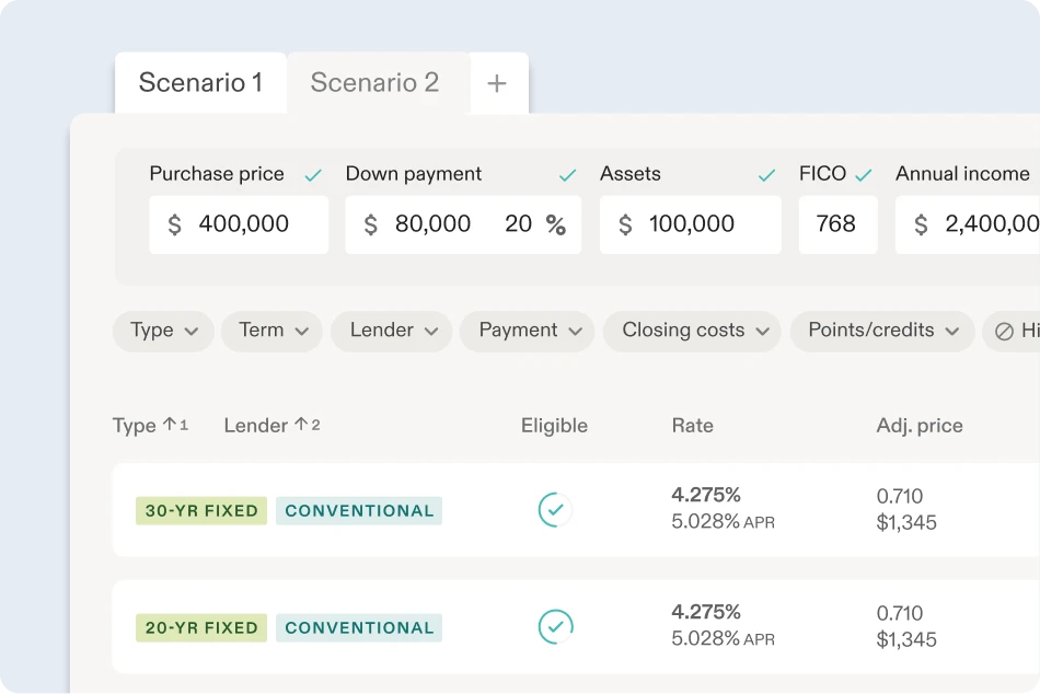 price and advise faster screenshot